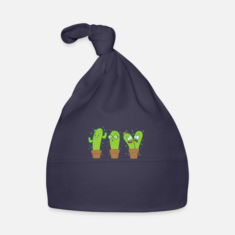 funny cacti Organic Baby Cap