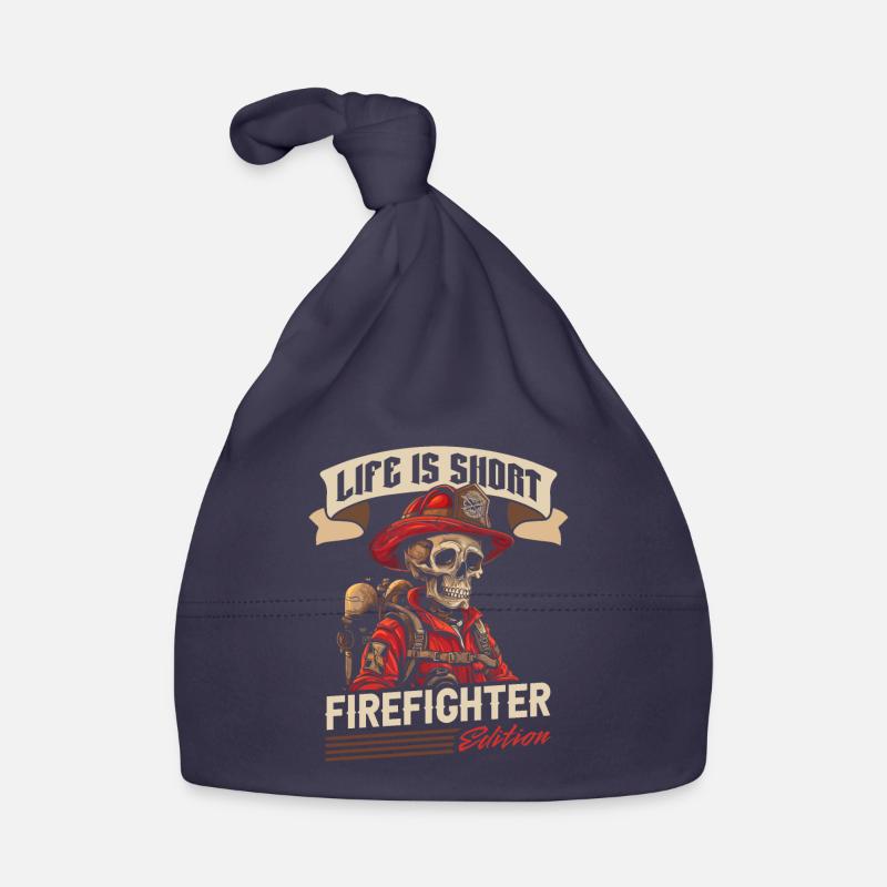Fireman Organic Baby Cap
