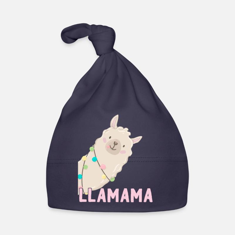 Llamama Lama aimant drôle maman Design Bonnet bio Bébé