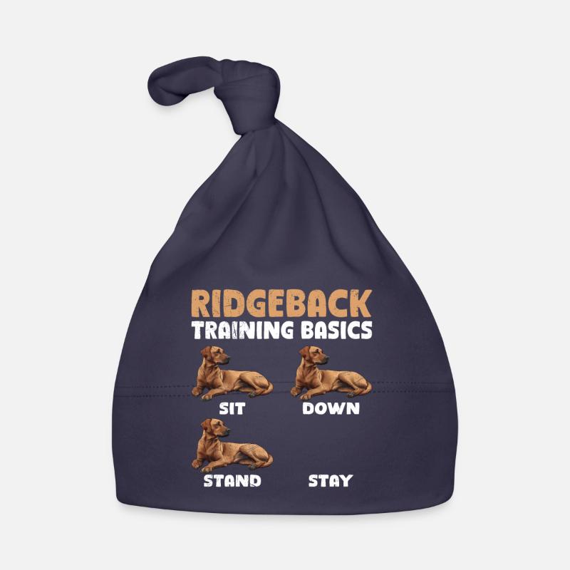 RIDGEBACK TRAINING BASICS Sturer Rhodesian Baby Bio-Mütze