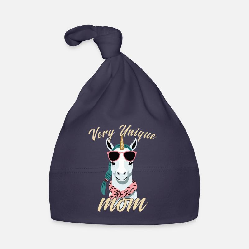 Sehr Einzigartige Mom Einhorn Mama Liebende Baby Bio-Mütze