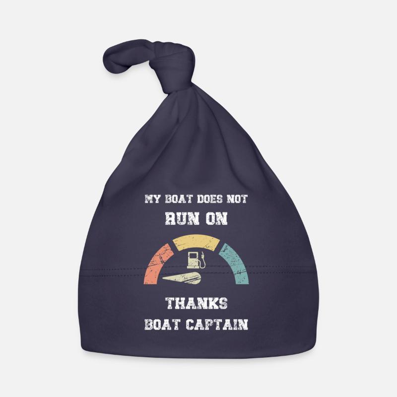My Boat Does Not Run On Thanks Boat Captain Organic Baby Cap