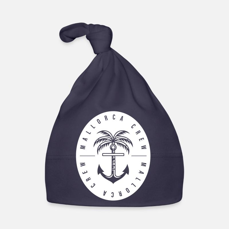 Mallorca Crew Anchor Palm Bonnet bio Bébé