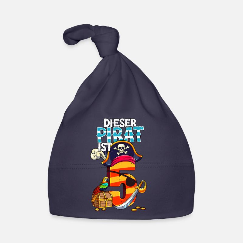 5e anniversaire Pirates Bonnet bio Bébé