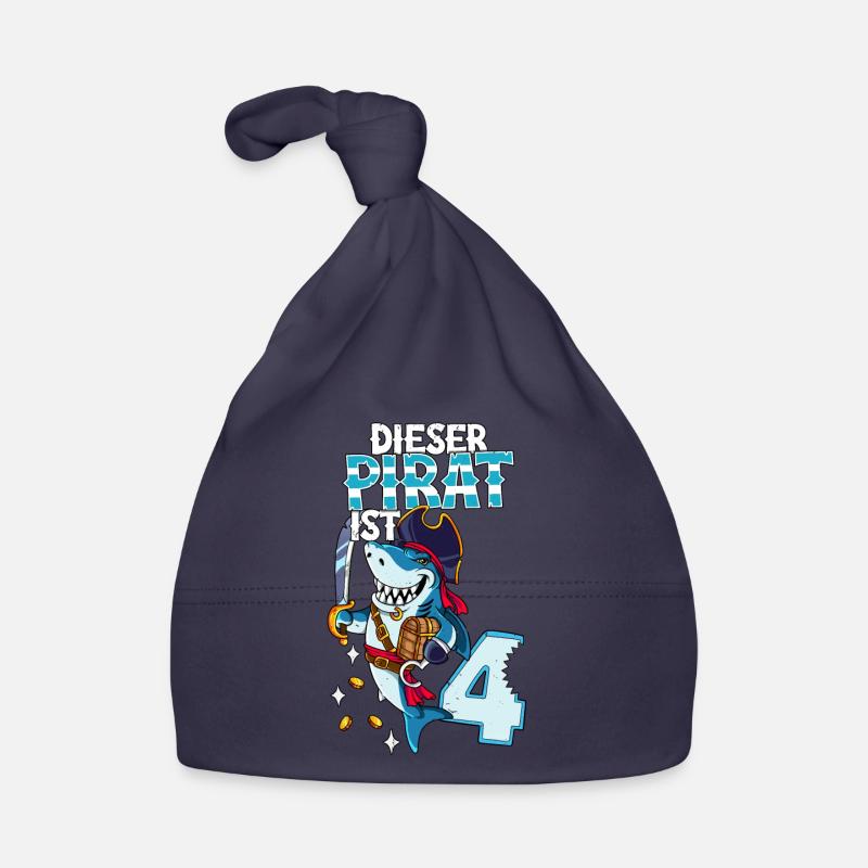 4e anniversaire Pirates Bonnet bio Bébé