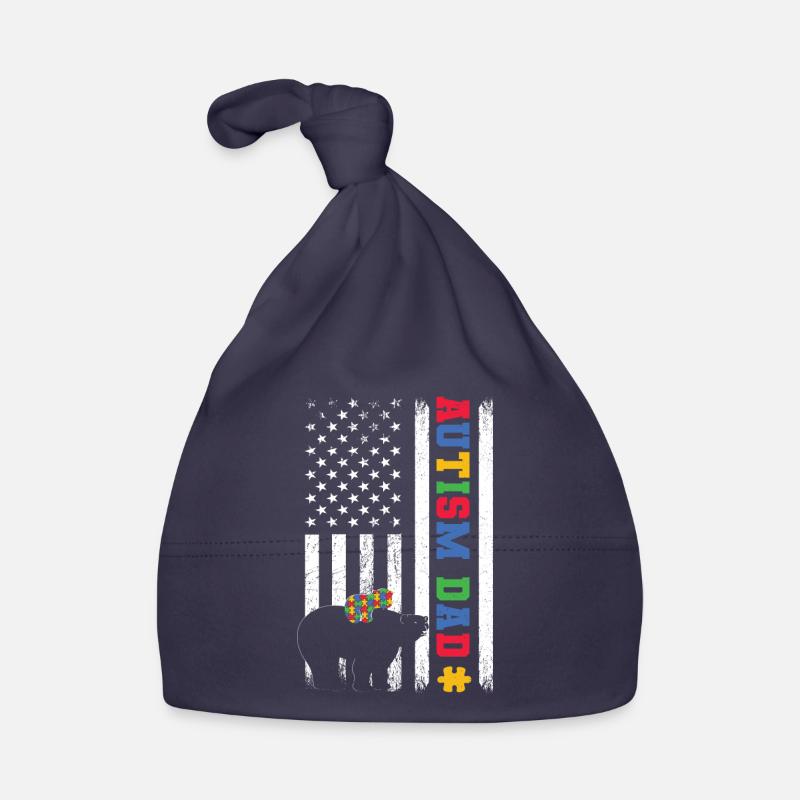 Autism Dad Organic Baby Cap