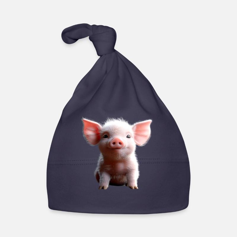 Cochon domestique Cochon Cochon Porcelet Cochon Bonnet bio Bébé