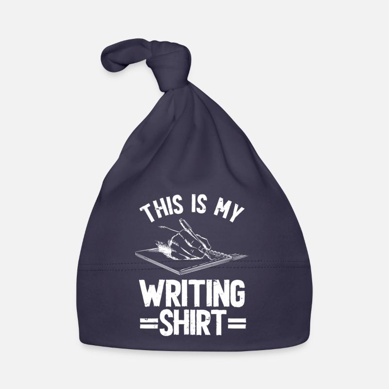 Author Writer Organic Baby Cap
