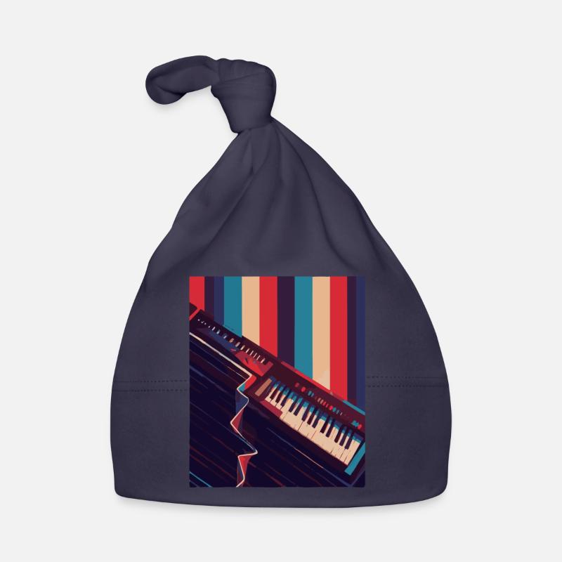 Keytar Keyboard Geschenk Baby Bio-Mütze