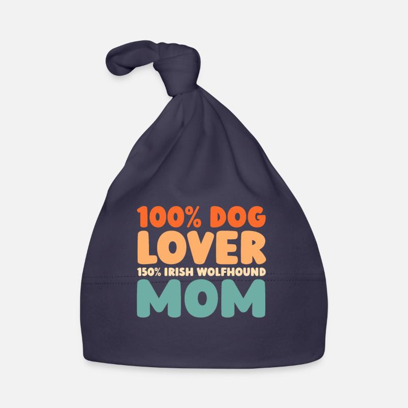 Irischer Wolfshund Baby Bio-Mütze