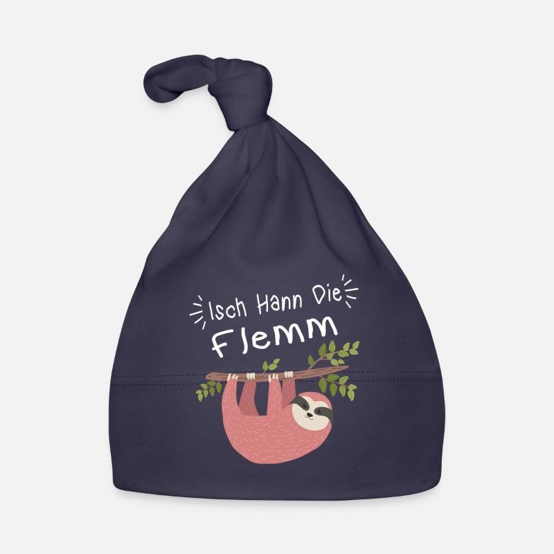 Isch Hann the Flemm Saarland Saarland dialect Organic Baby Cap