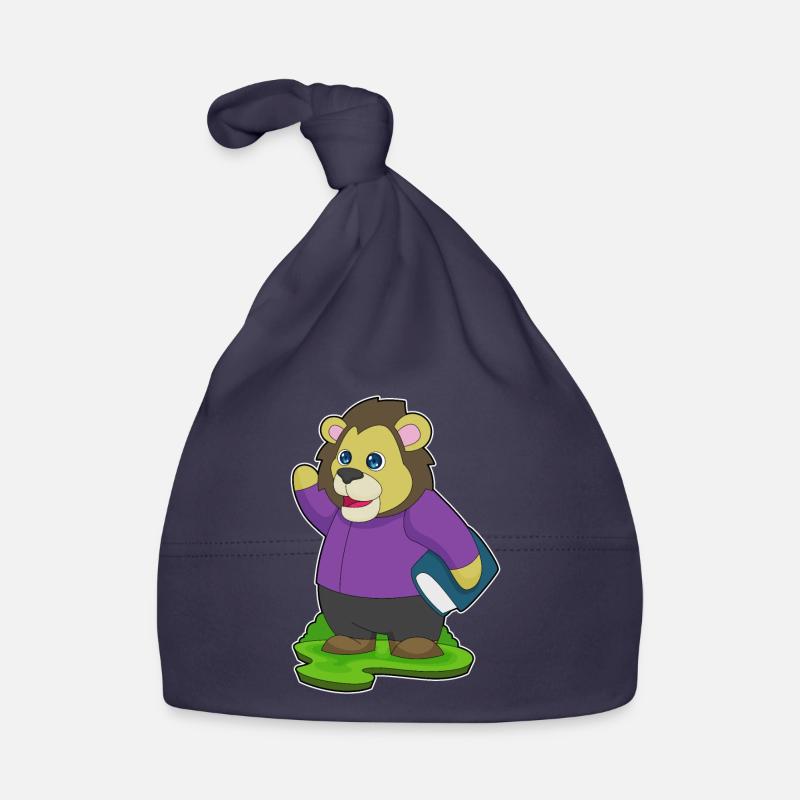 Lion Book Organic Baby Cap