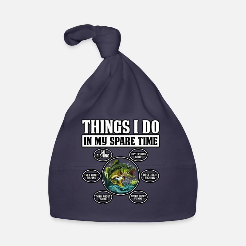 Choses que je fais pendant mon temps libre Bass Fish Bonnet bio Bébé