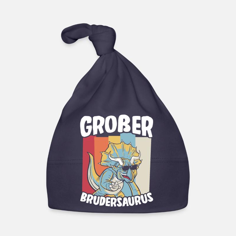 Großer Bruder Geschenk Brudersaurus T Rex Dino Bru Baby Bio-Mütze