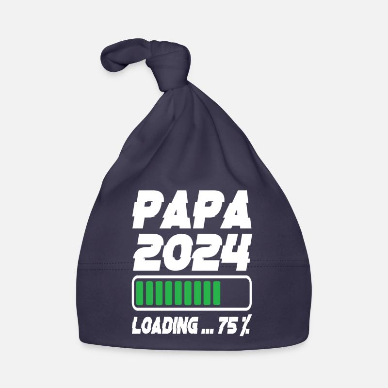 Papa 2024 Loading Baby Bio-Mütze