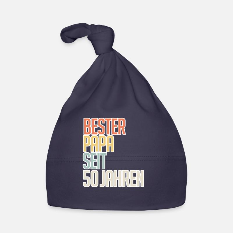 Bester Papa seit 50 Jahren Baby Bio-Mütze