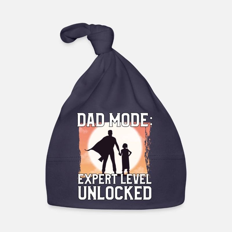 Dad Mode Expert Level unlocked Organic Baby Cap