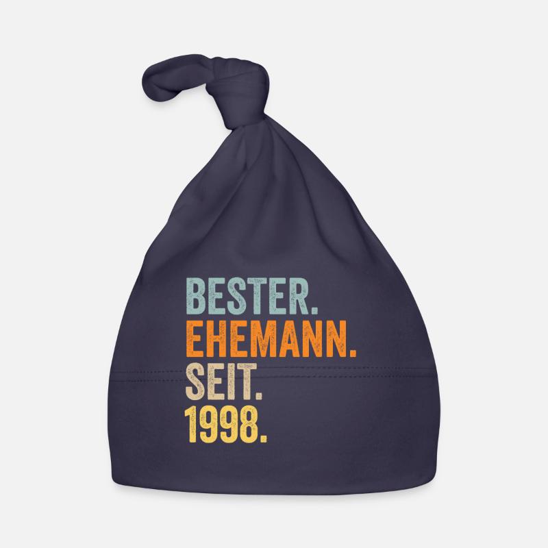 Valentinstag Bester Ehemann Seit 1998 Baby Bio-Mütze