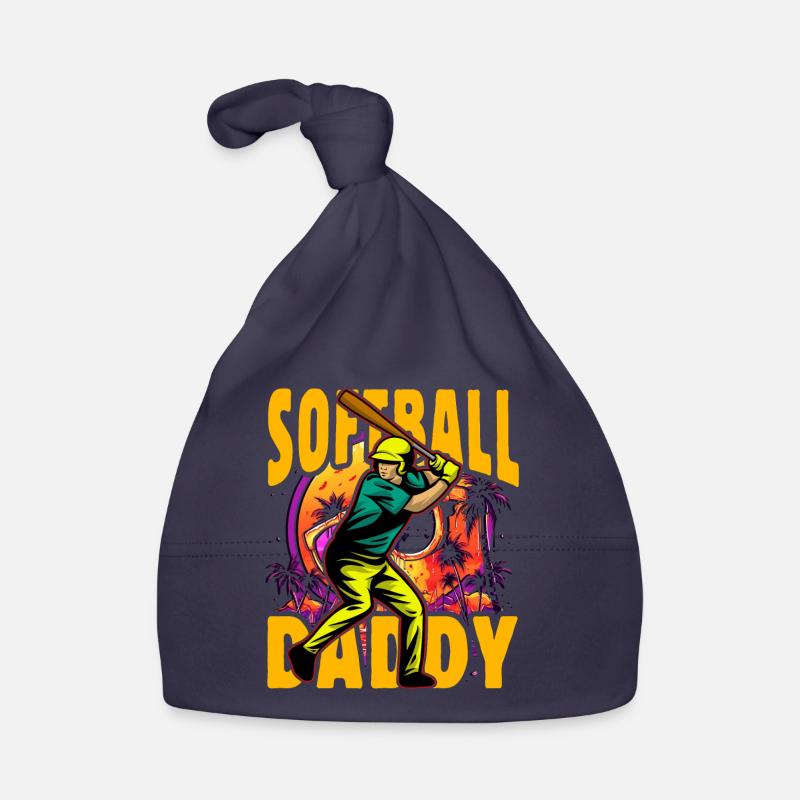 Softball-Papa Baby Bio-Mütze
