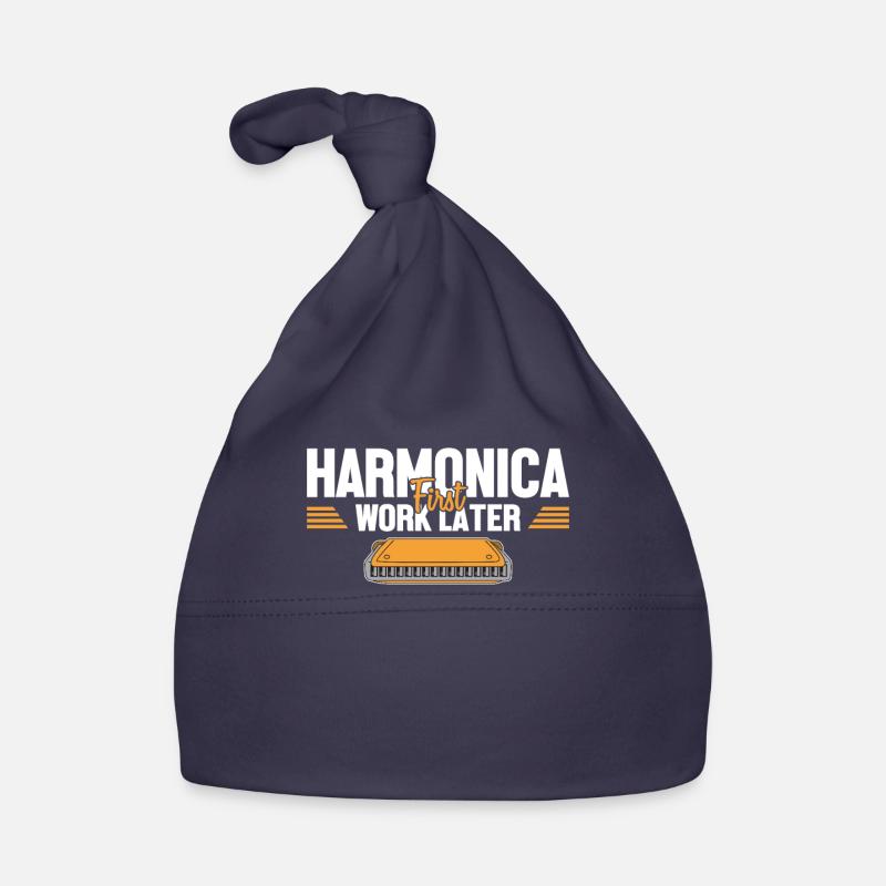 Harmonica Première œuvre plus tard Harmoniste Harmoniciste Bonnet bio Bébé