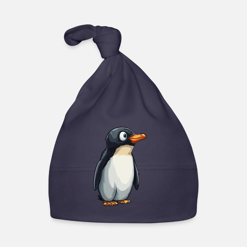 Pingouin Kawaii Pingouin mignon Bonnet bio Bébé
