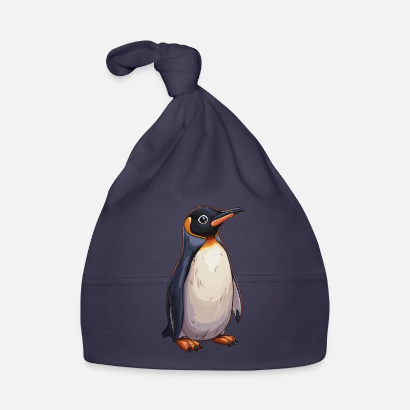 Pingouin Kawaii Pingouin mignon Bonnet bio Bébé