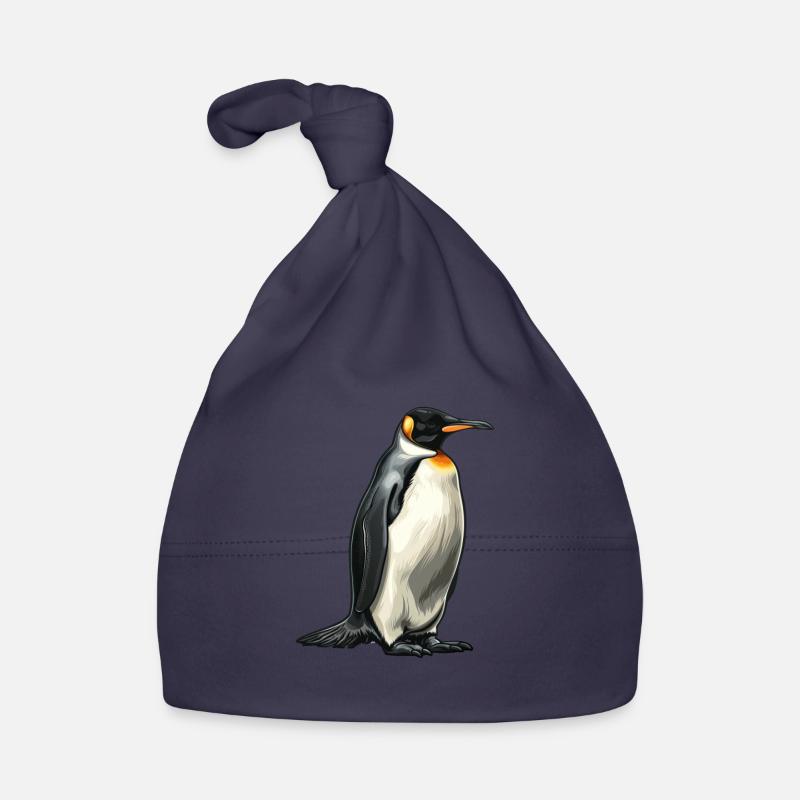 Penguin Kawaii Penguin Cute Organic Baby Cap