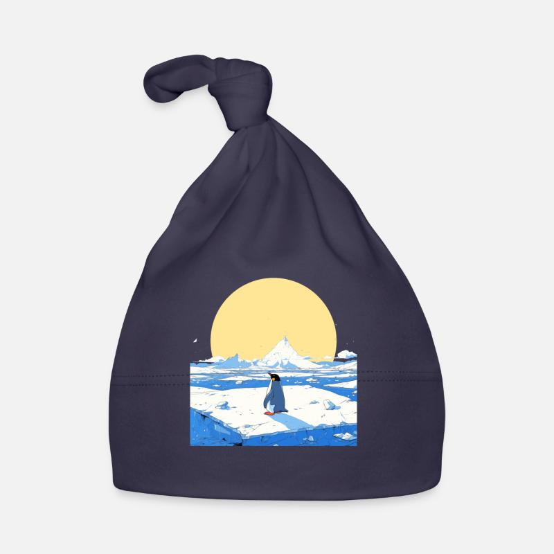 Penguin Kawaii Penguin Cute Organic Baby Cap