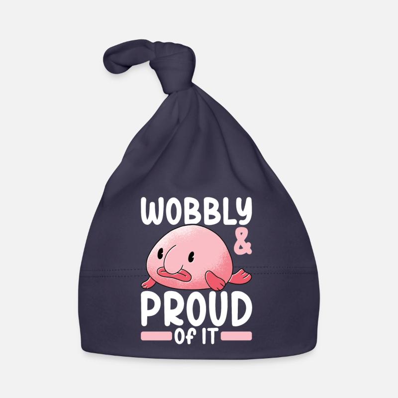 Poisson blob mignon poisson laid Bonnet bio Bébé