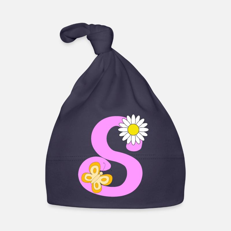 Lettre S Bonnet bio Bébé
