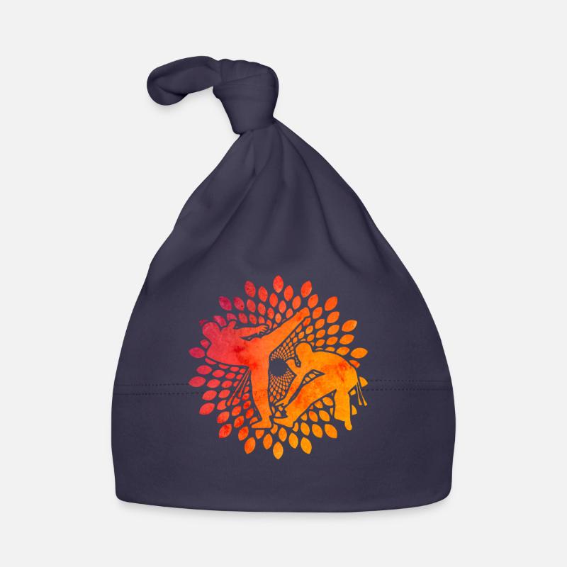 Capoeira - Bonnet bio Bébé - marine