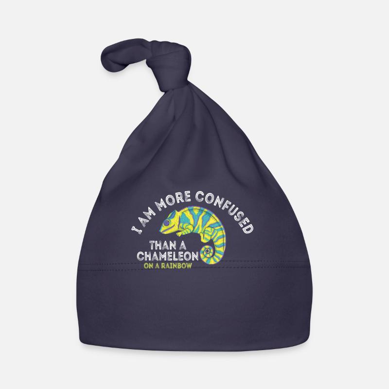 Je suis plus confus qu’un caméléon Bonnet bio Bébé