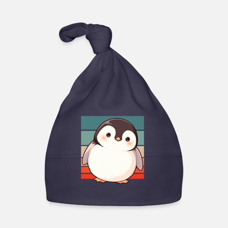 Penguin Kawaii Penguin Cute Organic Baby Cap