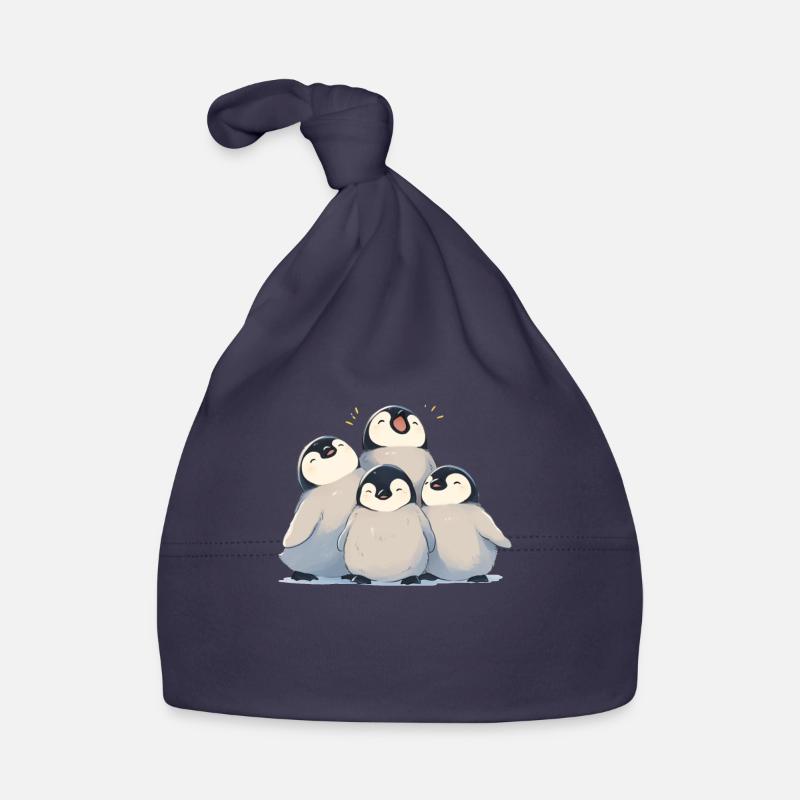Penguin Babies Kawaii Penguin Cute Organic Baby Cap
