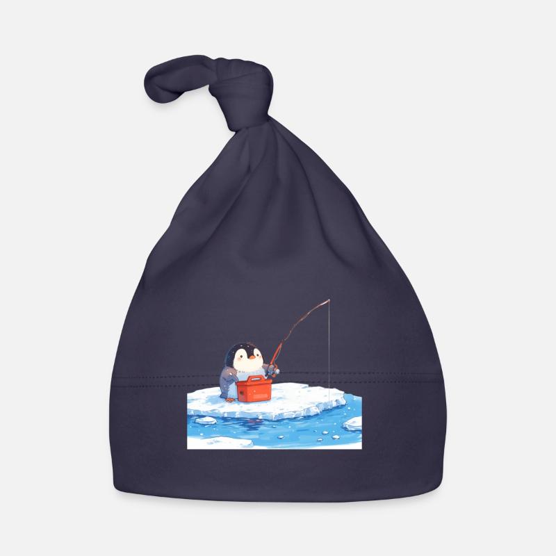 Pingouin Kawaii Pingouin mignon Bonnet bio Bébé
