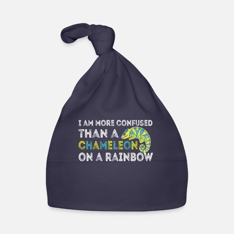 Je suis plus confus qu’un caméléon Bonnet bio Bébé