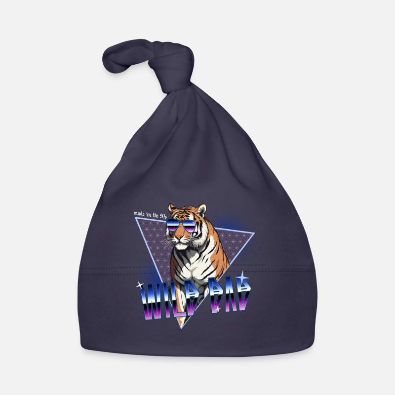 Wild Dad from the 80s Perfect Style Organic Baby Cap