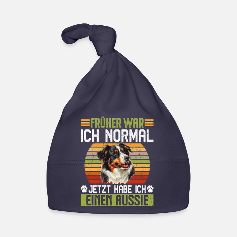 Australian Shepherd FORMERLY NORMAL NOW AUSSIE Organic Baby Cap