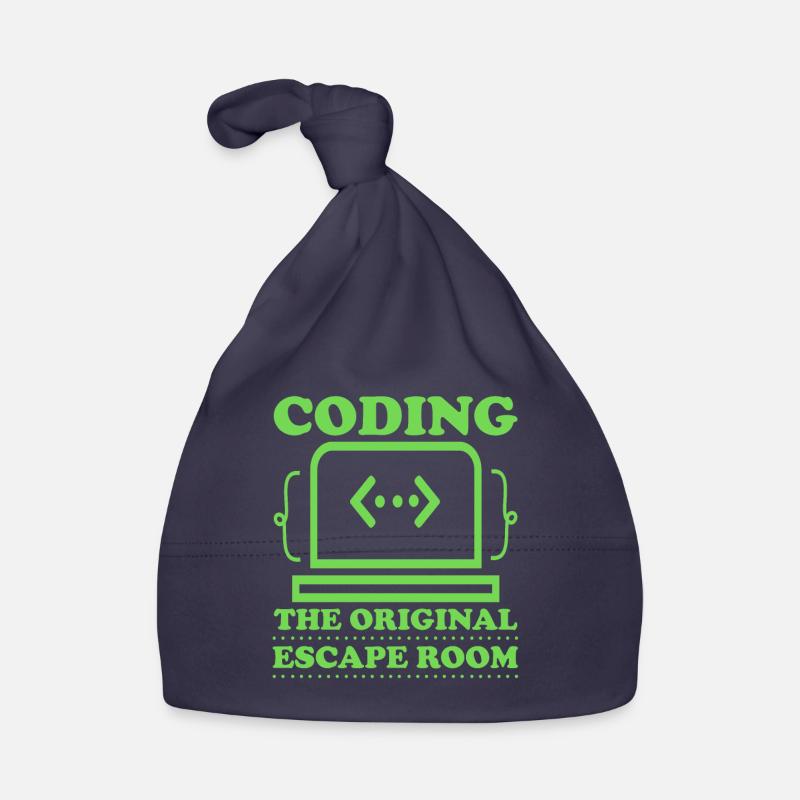 Programmeur Informaticien Cadeau de nerd informatique Bonnet bio Bébé