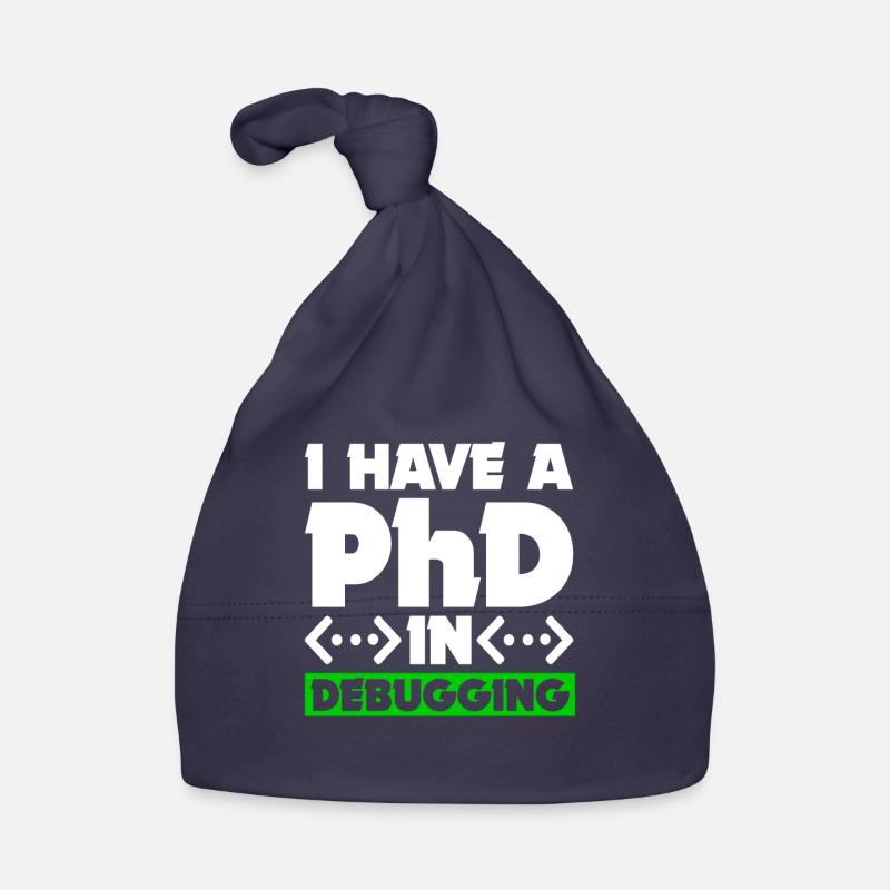 Programmeur Informaticien Cadeau de nerd informatique Bonnet bio Bébé