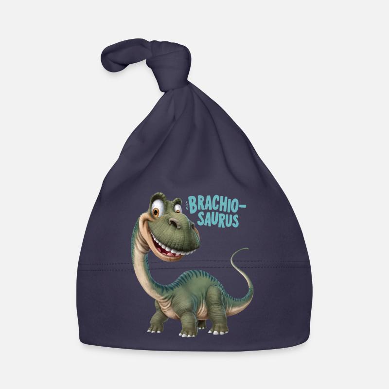 DINOSAURS, BRACHIO SAURUS Organic Baby Cap