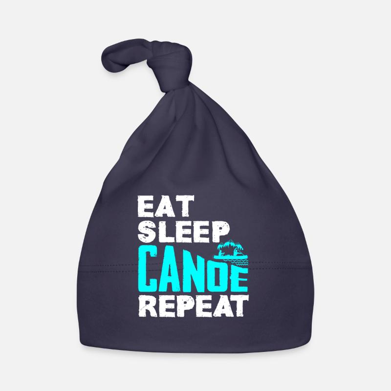 Eating Sleeping Canoe Organic Baby Cap