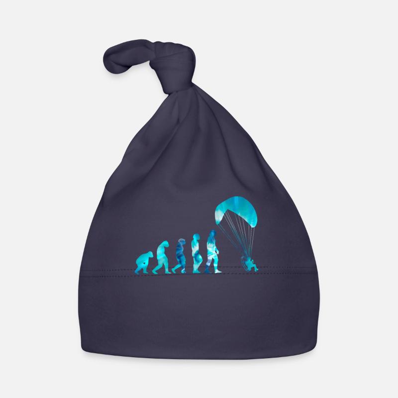 Evolution from Walking to Flying Paramotor Organic Baby Cap