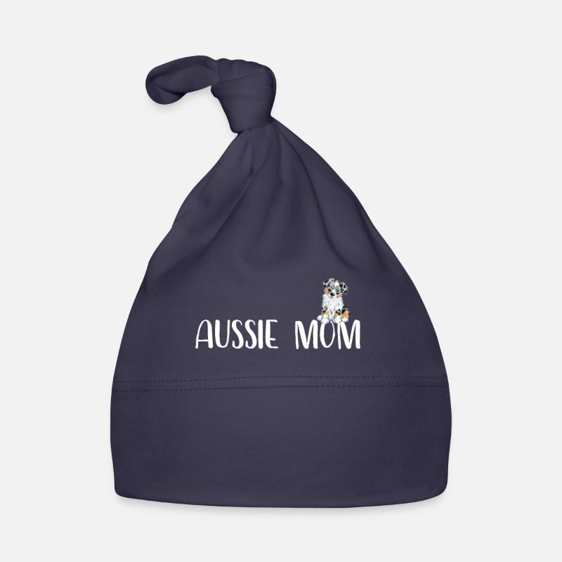 Funny Australian Shepherd Mama I Aussie Mom Baby Bio-Mütze