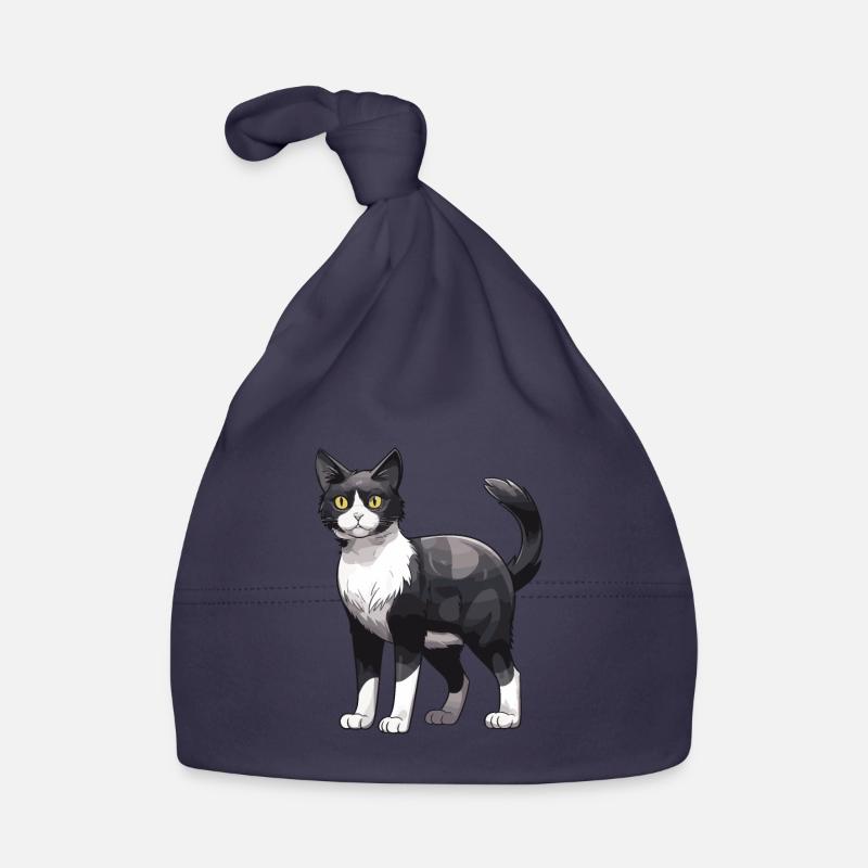 Cat Animal Organic Baby Cap