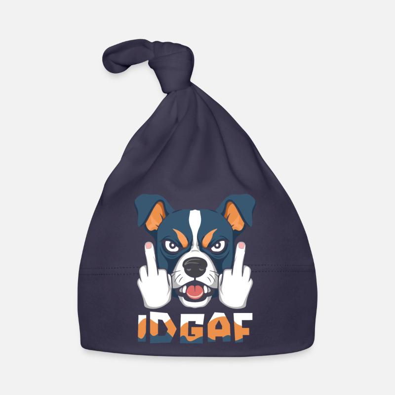 Australian Cattledog Idgaf Organic Baby Cap