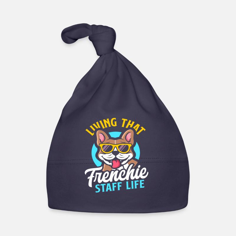 Propriétaire de bouledogue français Bonnet bio Bébé