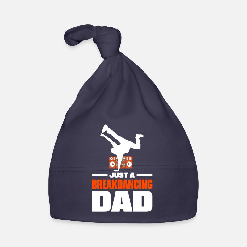 Breakdance Breakdancer Breakdancing Father Organic Baby Cap