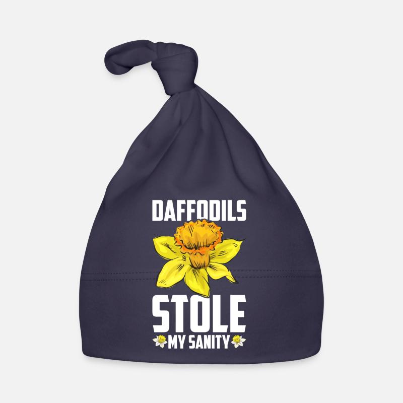 Daffodils Flower Daffodil Daffodils Organic Baby Cap