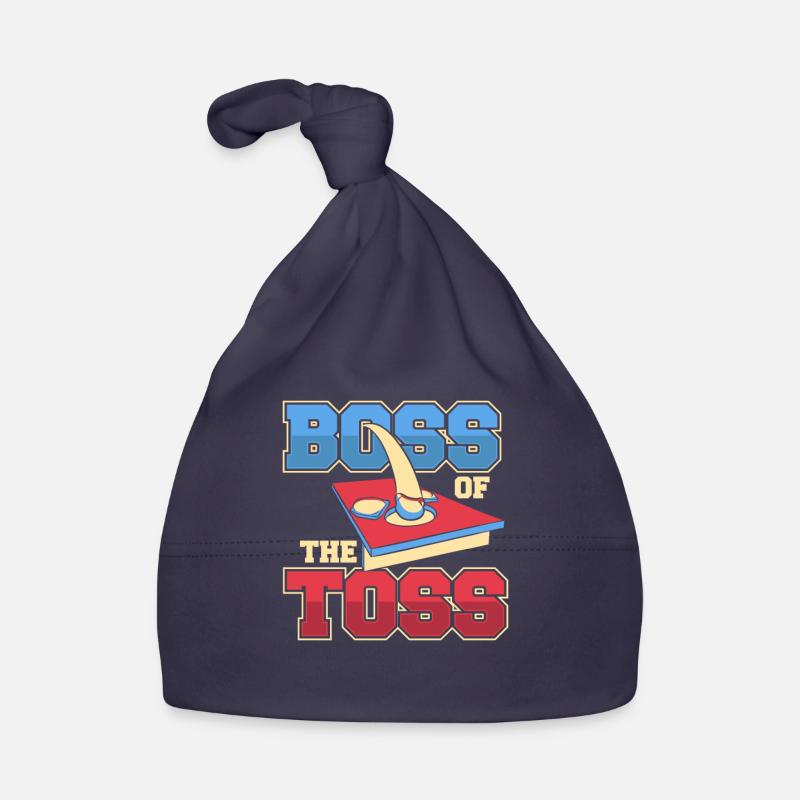 Du Toss Game Boards Pouf Bonnet bio Bébé